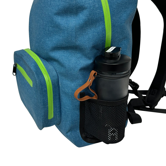 Blaue wasserdichte Outdoor-Tasche mit Getränkehalter Großhandel