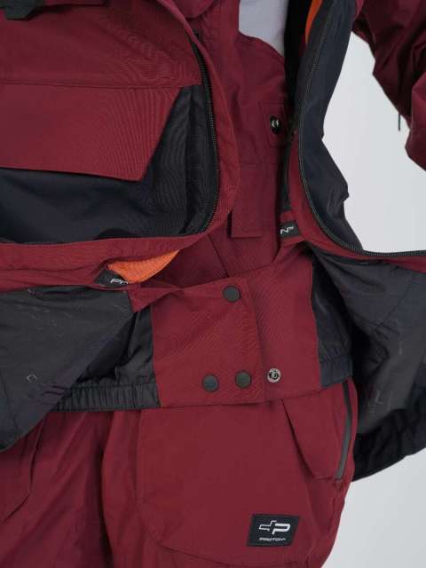 Women's Jacket BURGUNDY Black Waterproof Wholesales
