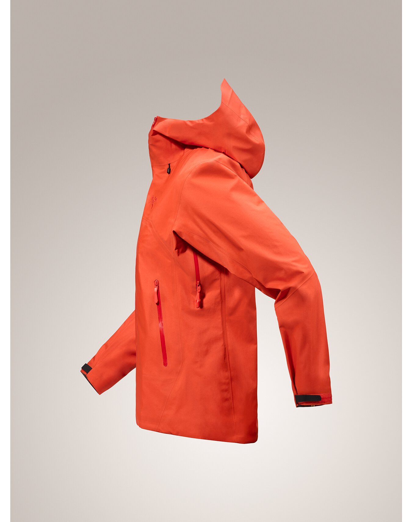 Soft shell jacket women's Orange