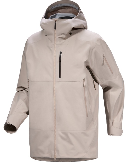 Mens waterproof Jacket Beige