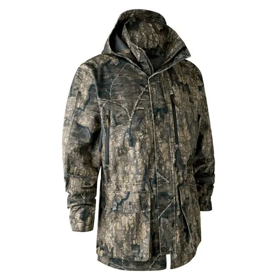 Camouflage Waterproof Hunting Jacket Peat