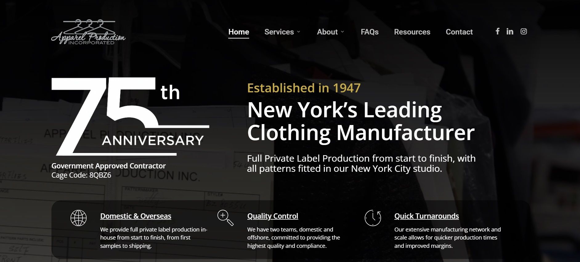 New York Clothing Manufacturers