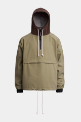 Matte trench coat men's waterproof