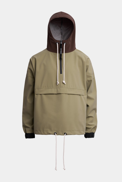 Matte trench coat men's waterproof