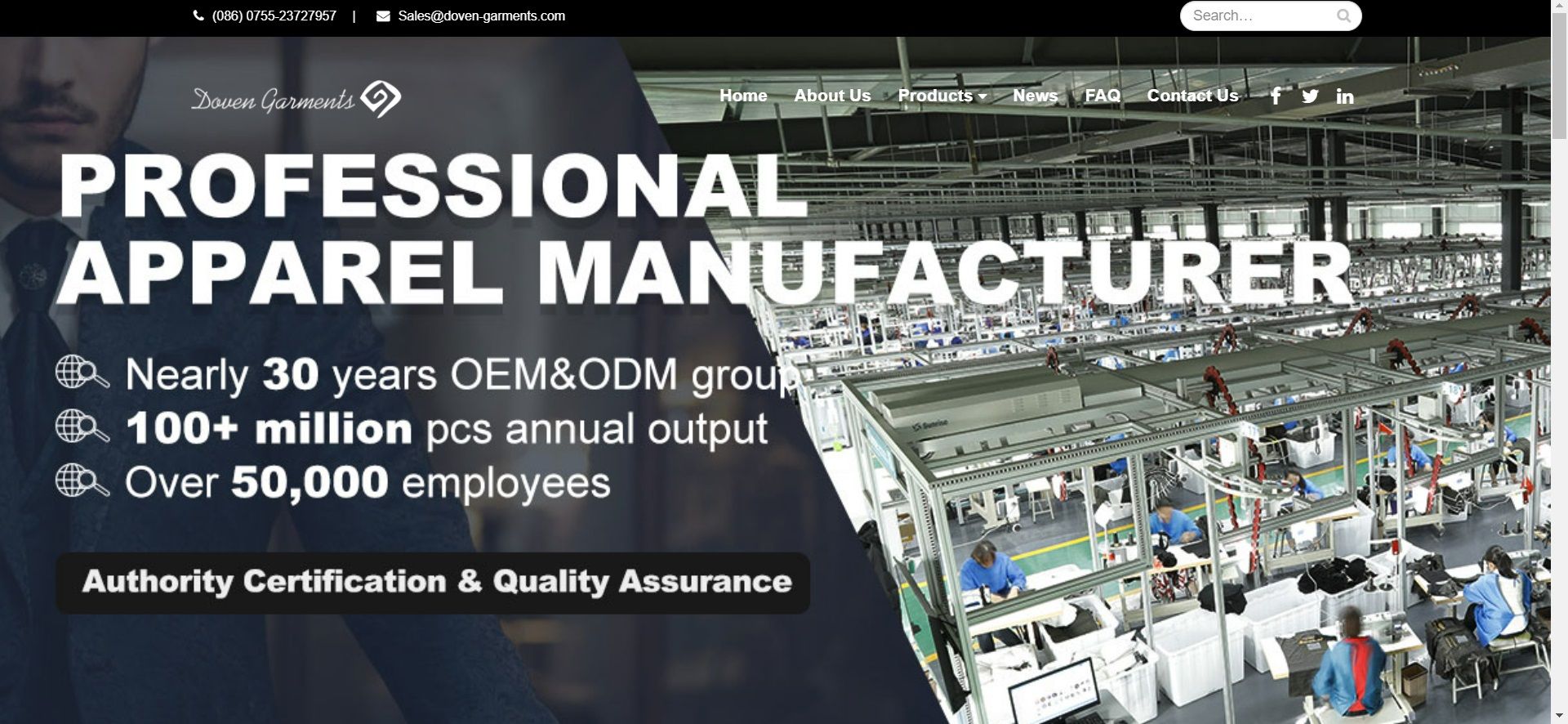 Top 10 Chinese clothing manufacturers