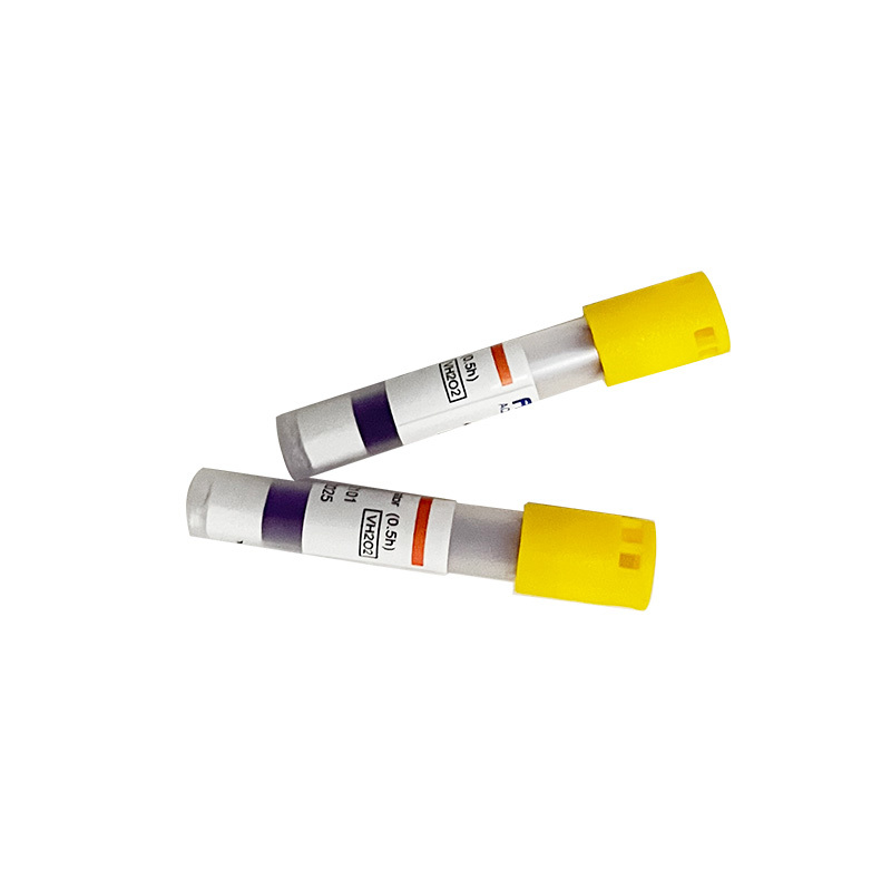 Hydrogen peroxide low temperature plasma rapid biological indicator