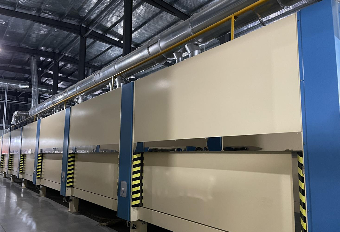 Línea de impregnación de alta velocidad de dos pasos para papel de melamina de 1830 mm Modelo de combustible de gas natural,Línea de impregnación de alta velocidad de dos pasos para papel de melamina de 1830 mm Modelo de combustible de gas natural