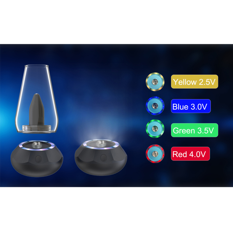 Hato Habik Filter Wax Vaporizer Erig with 1600mAh Battery for Concentrate & 510 Cartridge