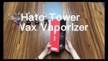 Hato Tower BeLeaf Tower T-Enail Kit | E-Rig Wax Vaporizer with 1500mAh Battery