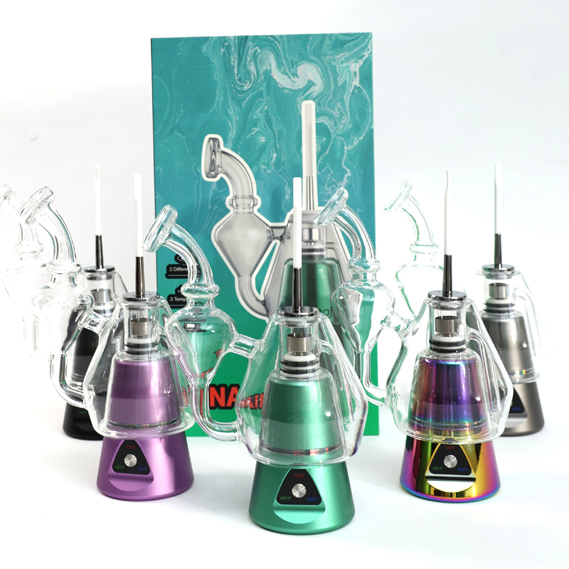 Hato Tower BeLeaf Tower T-Enail Kit | E-Rig Wax Vaporizer with 1500mAh Battery