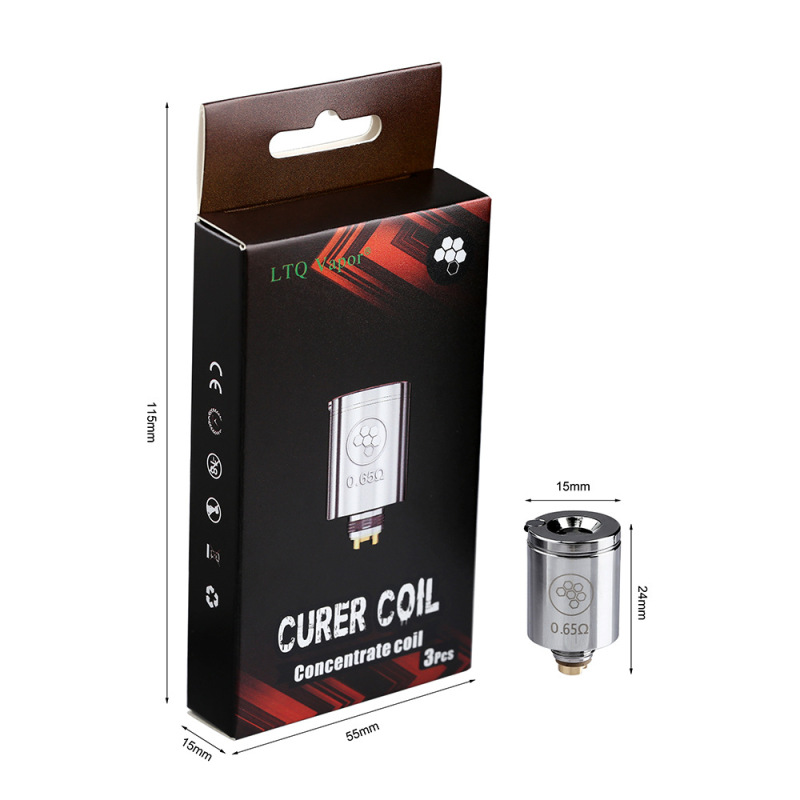 Dry Herb Concentrate Wax Oil Replacement Coils for LTQ Curer Kit