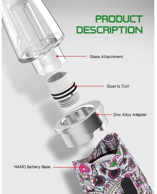 Leaf Buddi WuuKah Nano Vaporizer Kit with 1200mAh Battery