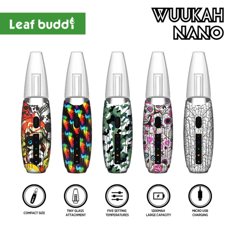 Leaf Buddi WuuKah Nano Vaporizer Kit with 1200mAh Battery