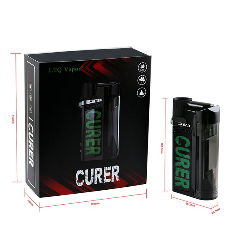 LTQ Curer Kit 3 IN 1 Dry Herb Wax Oil Vaporizer with 1500mAh Battery