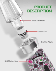 Leaf Buddi WuuKah Nano Replacement Glass Bubbler