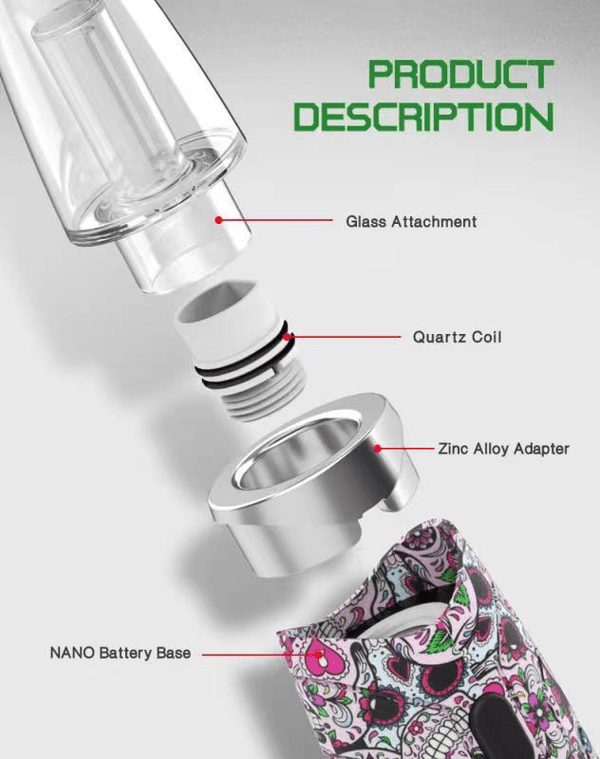 Leaf Buddi WuuKah Nano Replacement Glass Bubbler
