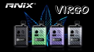 ANIX VIRGO Dry Herb Vaporizer Kit with 1300mAh Battery OLED Screen