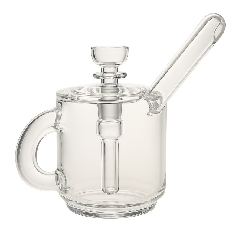 Coffee Mug Pocket Bubbler - Clear