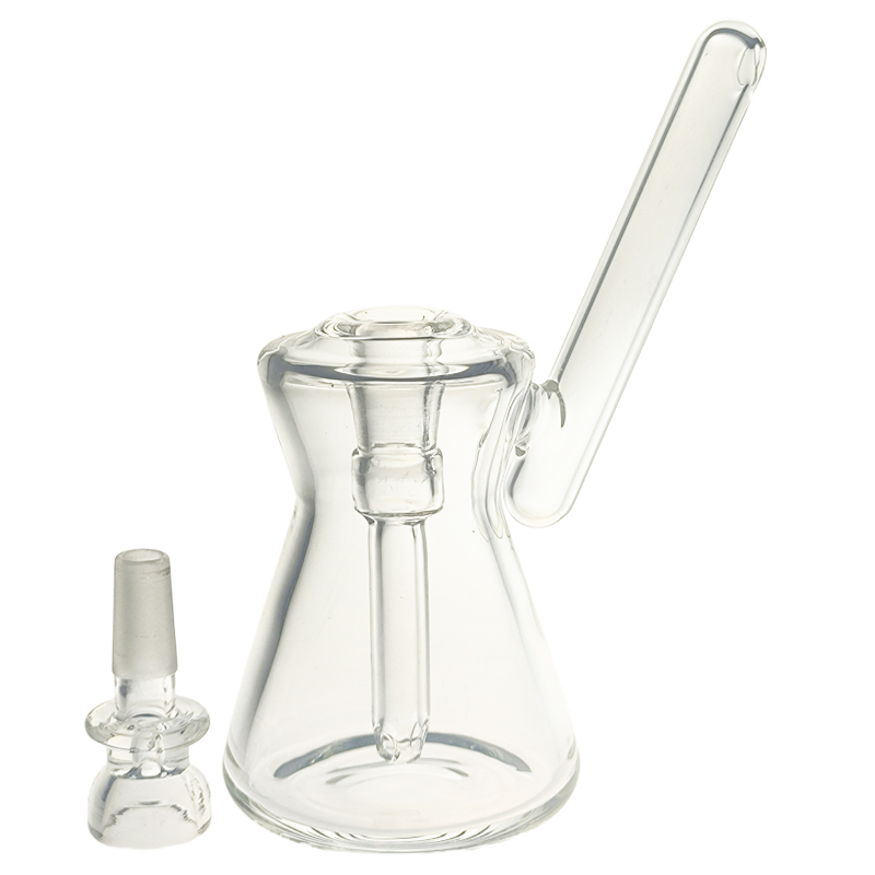 Hourglass Pocket Bubbler Rig - Clear