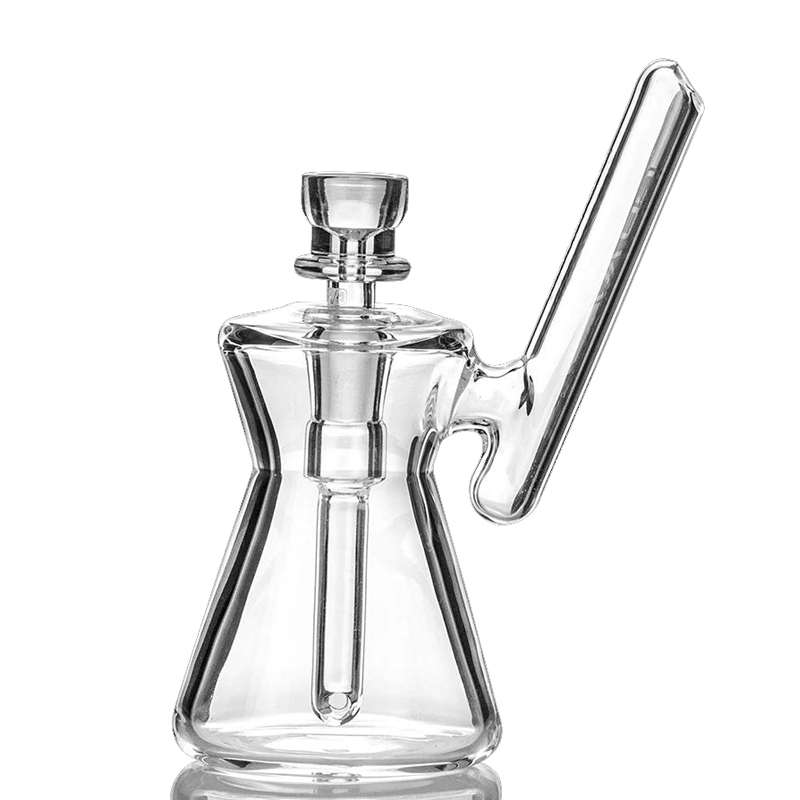 Hourglass Pocket Bubbler Rig - Clear