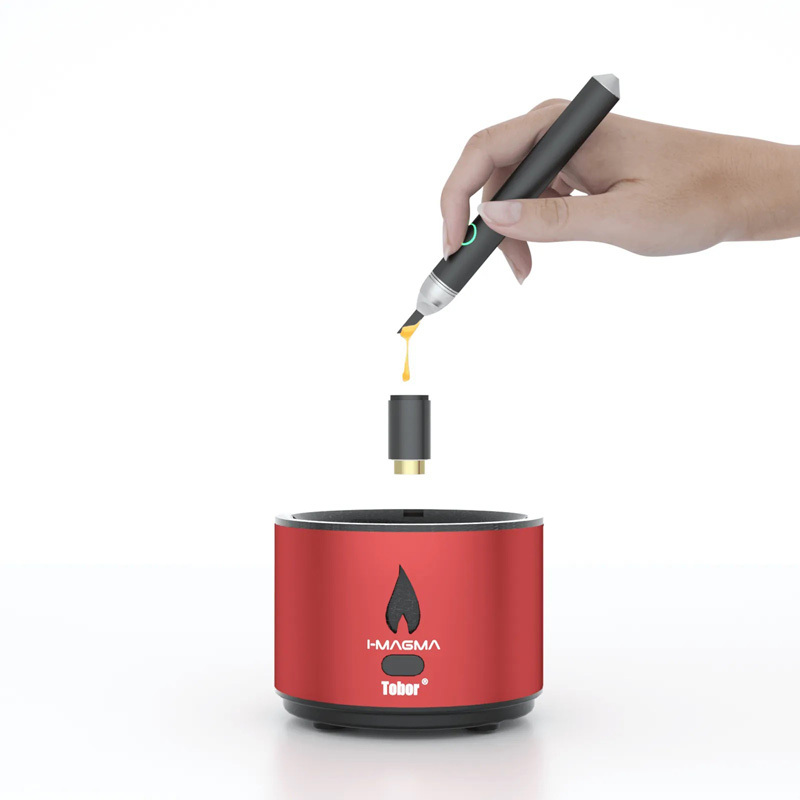 TOBOR--Glass Vaporizer for Wax and Dry Herb