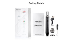 Newest Model Scorpion Wax Vaporizer – Original Dry Herb Oven Concentrate Pen