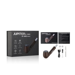 JUPITER Dry Herb Vaporizer – Heats Without Burning, Newest Model Genuine Pipe
