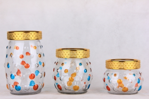 glass bottle/Storage tank/Candy jar/glass jar