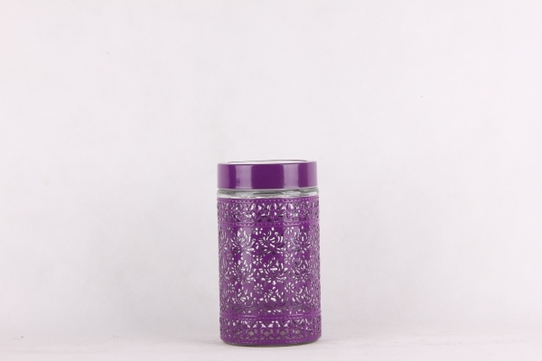 GLASS STORAGE JAR