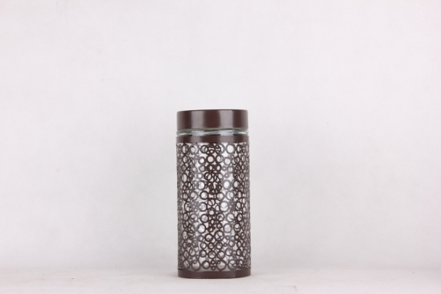 glass storage jar