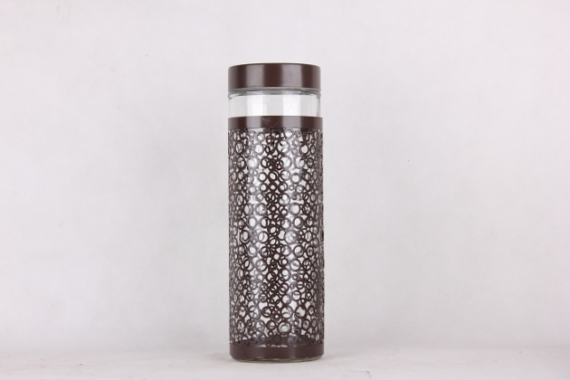 glass storage jar