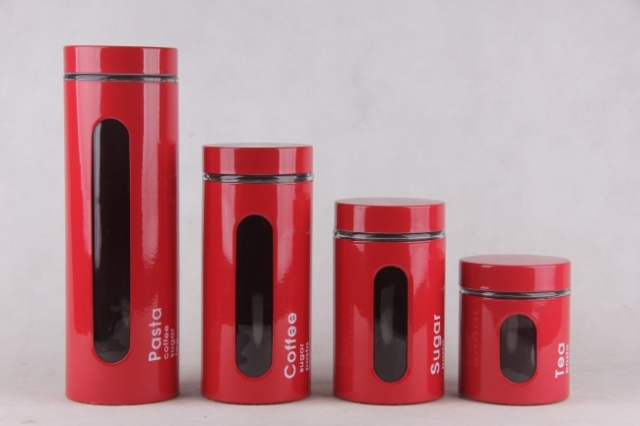 glass storage jar