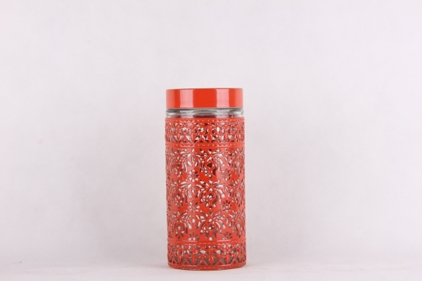 glass storage jar