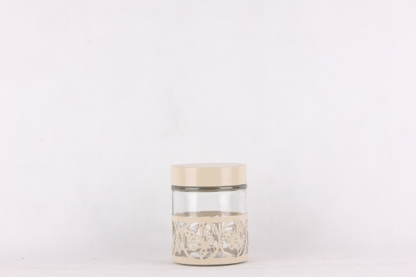 glass storage jar