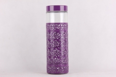 GLASS STORAGE JAR