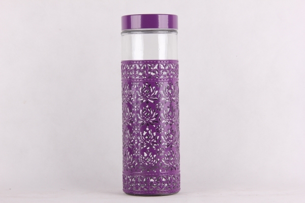 GLASS STORAGE JAR