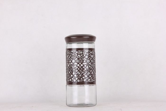 glass storage jar