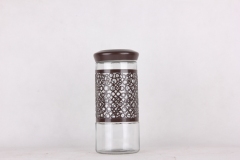 glass storage jar