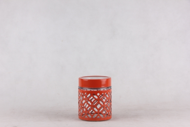 glass storage jar