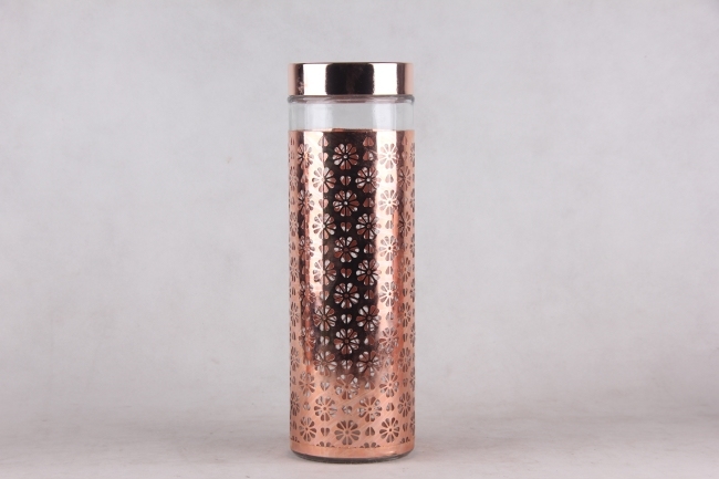 glass storage jar