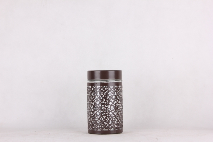 glass storage jar
