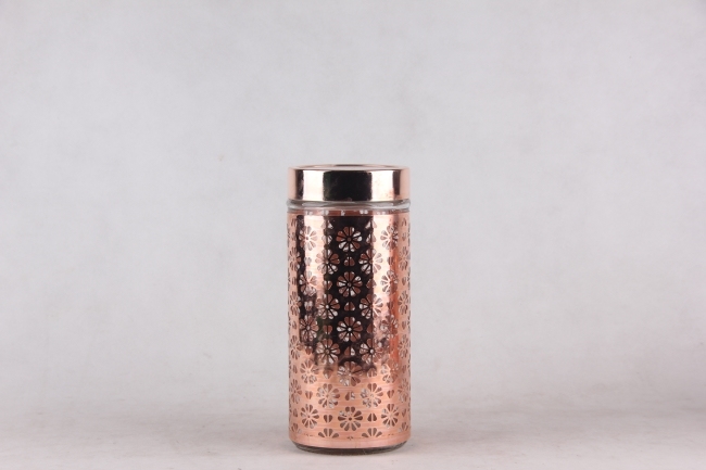 glass storage jar