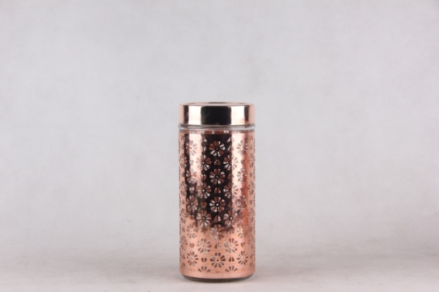 glass storage jar