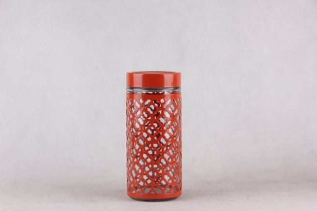 glass storage jar