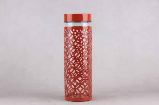 glass storage jar