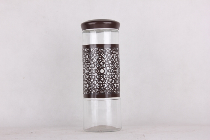 glass storage jar