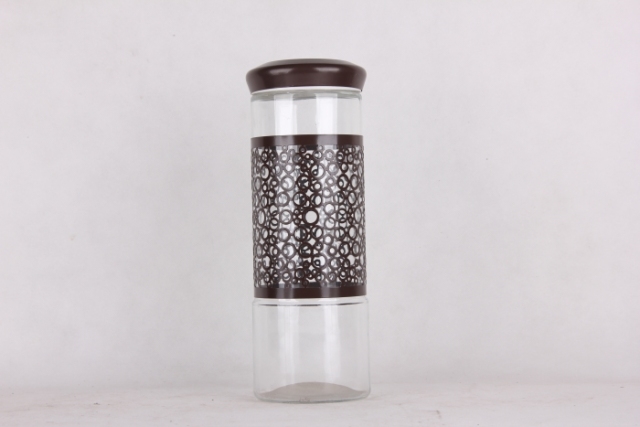 glass storage jar