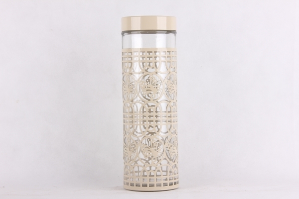 glass storage jar