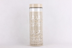 glass storage jar