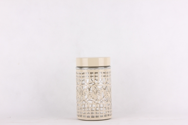 glass storage jar